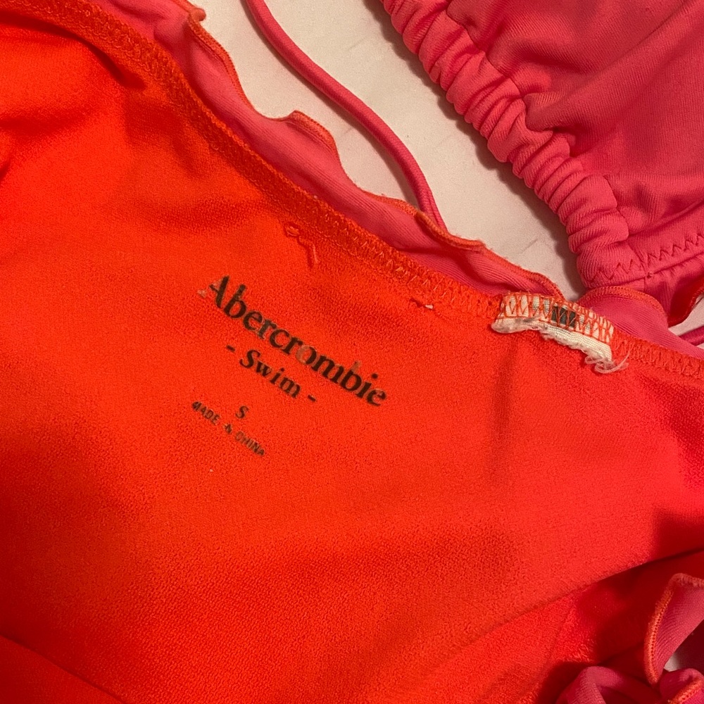 Abercrombie & Fitch Vibrant Pink Bikini Set - Picture 6 of 7